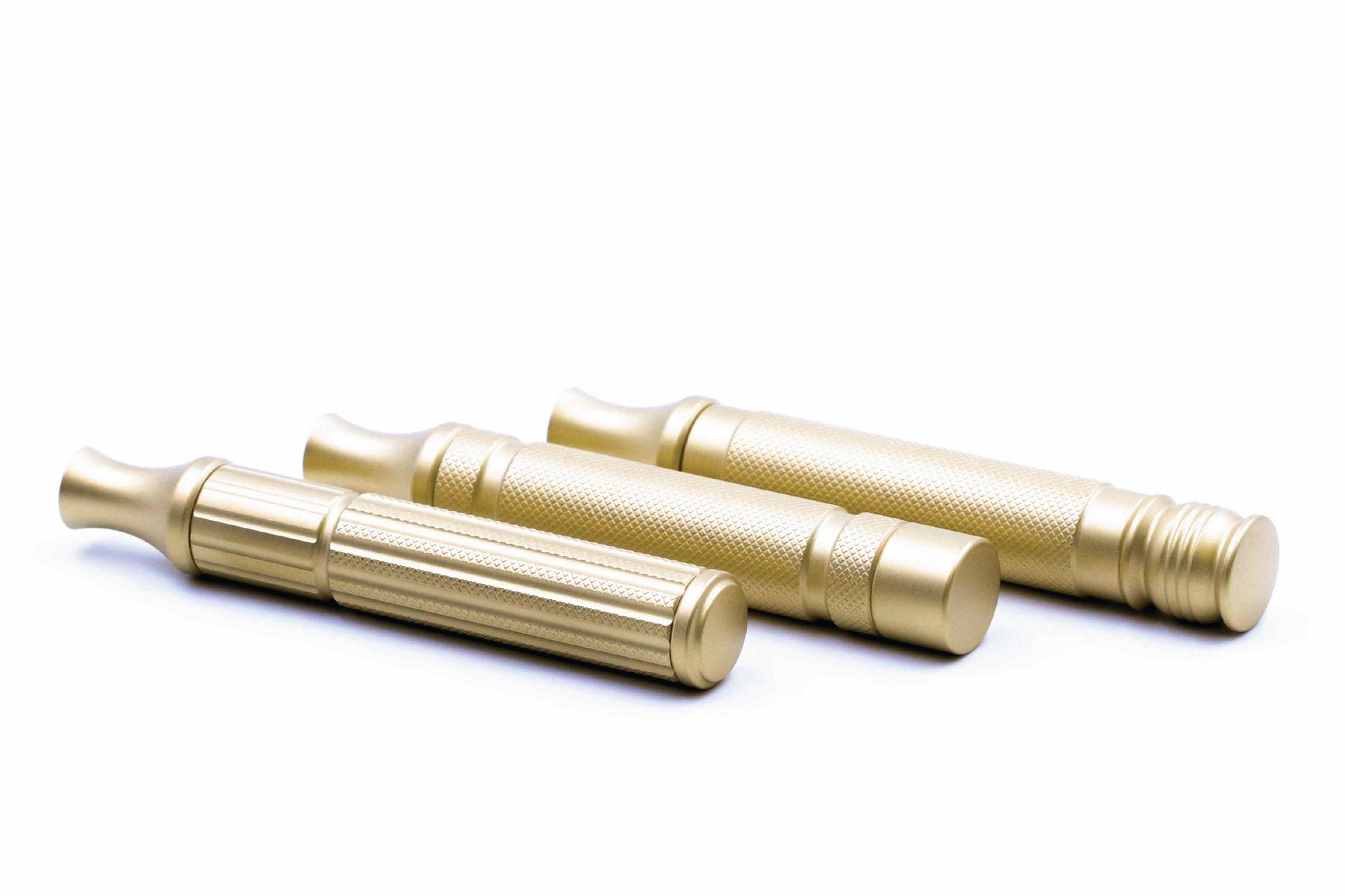 G Series Handle - Brass - Karve Shaving Co.